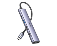 Akcesoria UGREEN CM478 Adapter HUB USB-C do HDMI USB-A 3.0 2x USB-A 2.0 PD